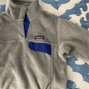 Womens Patagonia pull over fleece